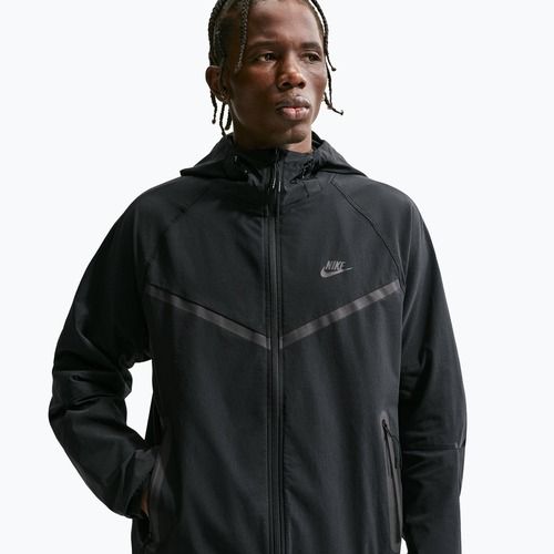Férfi dzseki Nike Tech Woven Full Zip Windrunner black
