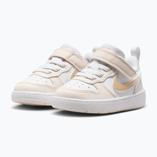 Gyerekcipők Nike Court Borough Low white/chalk/white/shimmer
