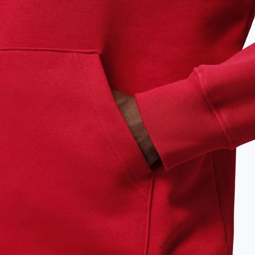 Férfi pulóver Nike Jordan Pullover Hoodie gym red/white