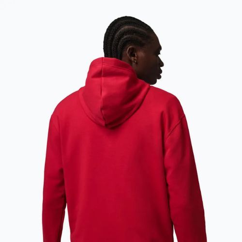Férfi pulóver Nike Jordan Pullover Hoodie gym red/white