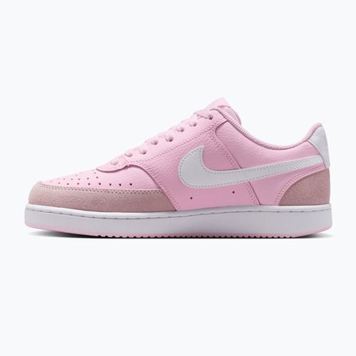 Női cipők Nike Court Vision Low Suede pink foam/white