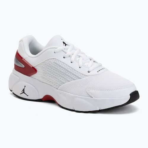 Nike Jordan Trunner Flow cipő fehér/edzőtermi piros/fémes ezüst/fekete