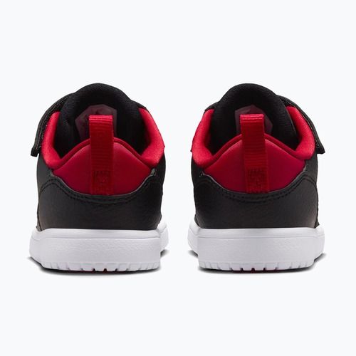 Gyerekcipők Nike Jordan Court Connect Low black/gym red/white
