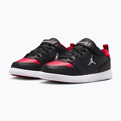 Gyerekcipők Nike Jordan Court Connect Low black/gym red/white