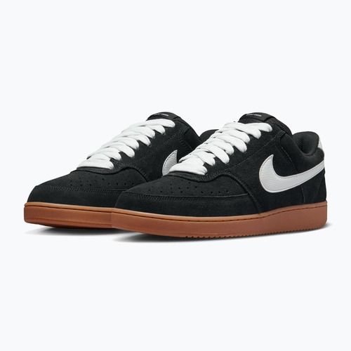 Férfi cipők Nike Court Vision Low FL black/gum med brown/white