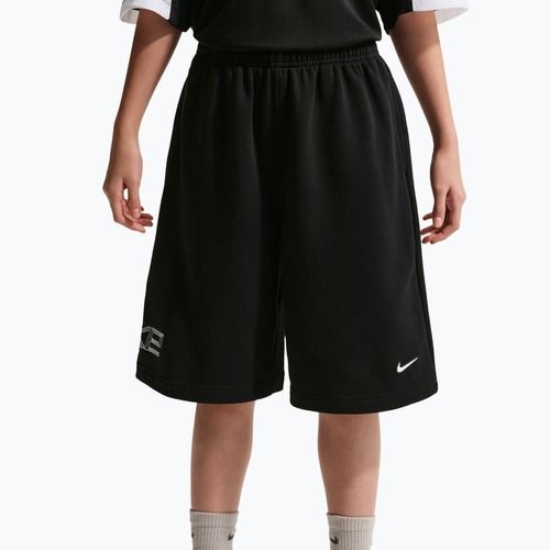 Gyerek rövidnadrág Nike Sportswear French Terry black/white