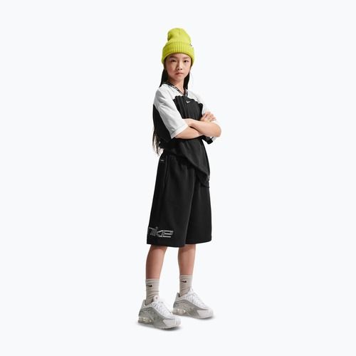 Gyerek rövidnadrág Nike Sportswear French Terry black/white