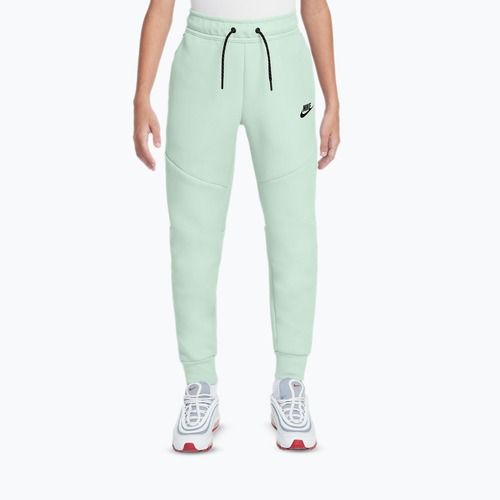 Gyerek nadrág Nike Sportswear Tech Fleece barely green/black/black