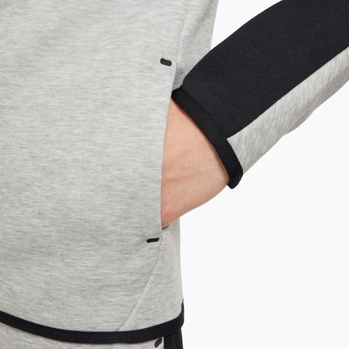 Gyerek pulóver Nike Sportswear Tech Fleece Full Zip dark grey heather/black/black/black