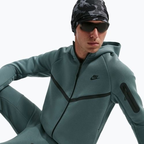 Férfi pulóver Nike Tech Windrunner Full Zip mineral slate/black