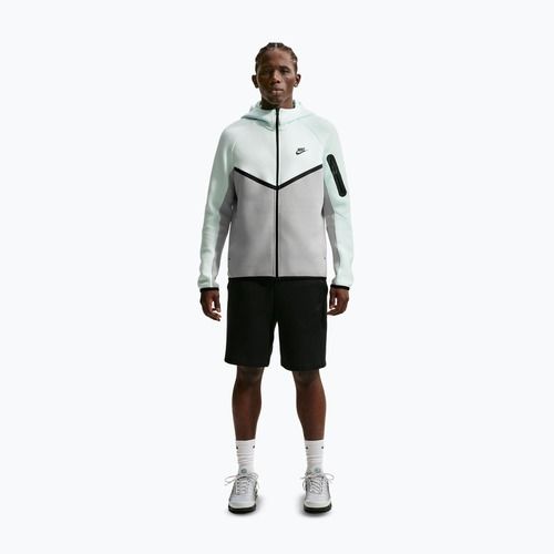 Férfi pulóver Nike Tech Windrunner Full Zip barely green/light silver/black