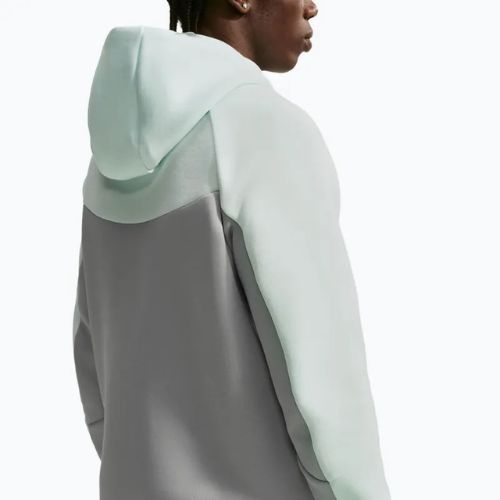 Férfi pulóver Nike Tech Windrunner Full Zip barely green/light silver/black