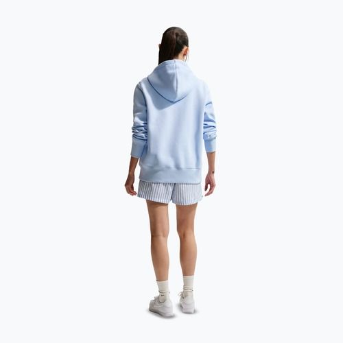 Női pulóver  Nike Sportswear Phoenix Fleece Full Zip hydrogen blue/sail