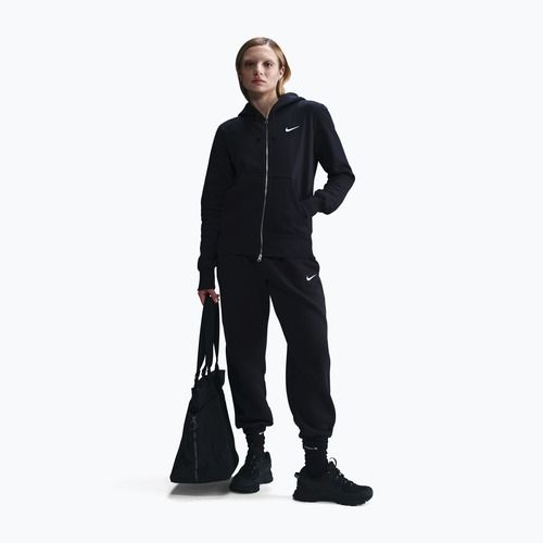 Női pulóver Nike Sportswear Phoenix Fleece Full Zip black/sail