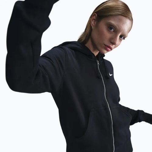 Női pulóver Nike Sportswear Phoenix Fleece Full Zip black/sail