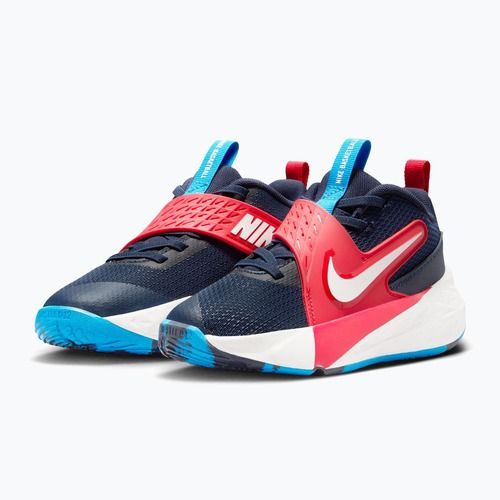 Gyerekcipők Nike Team Hustle D 12 tm navy/university red/photo blue/sail