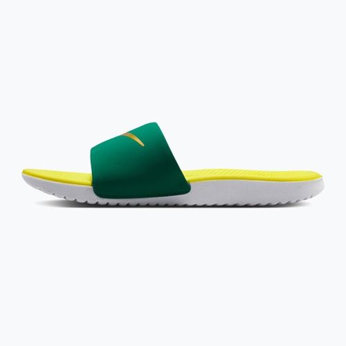Gyerek papucs Nike Coffee malachite/sonic yellow/metallic gold
