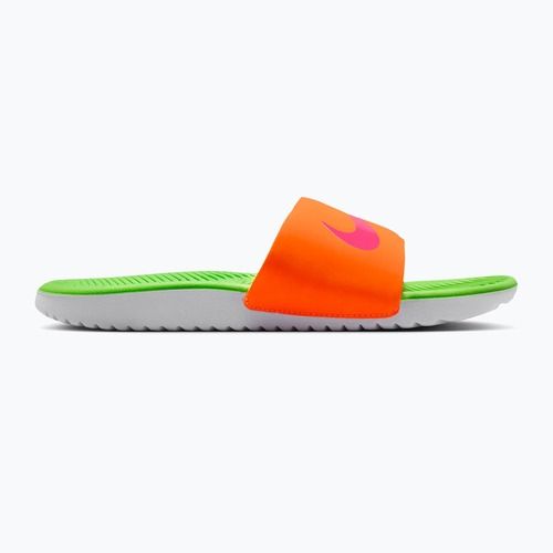 Papucsok Nike Coffee total orange/green strike/hyper pink