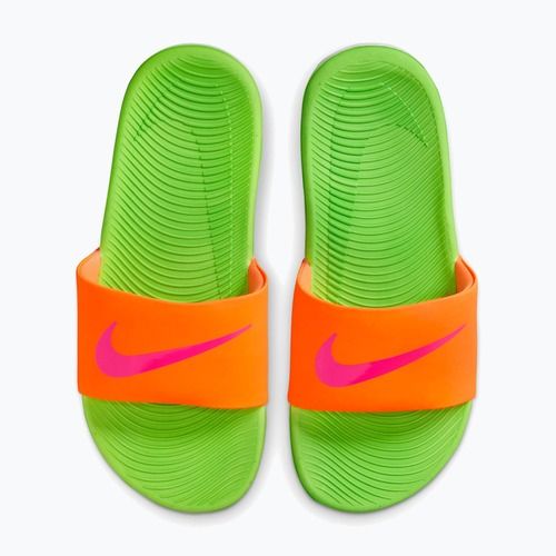 Gyerek papucs Nike Coffee total orange/green strike/hyper pink