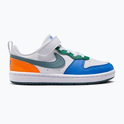 Gyerekcipők Nike Court Borough Low Recraft white/malachite/mineral slate