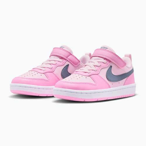 Gyerekcipők Nike Court Borough Low Recraft pink foam/pink rise/white/ashen slate