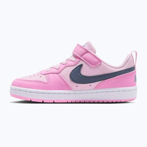 Gyerekcipők Nike Court Borough Low Recraft pink foam/pink rise/white/ashen slate