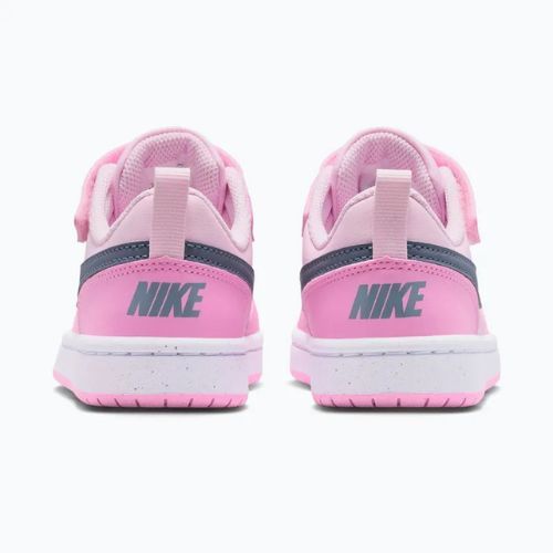 Gyerekcipők Nike Court Borough Low Recraft pink foam/pink rise/white/ashen slate