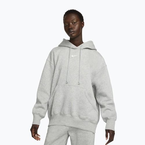 Női pulóver Nike Sportswear Phoenix Fleece Oversized dark grey heather/sail