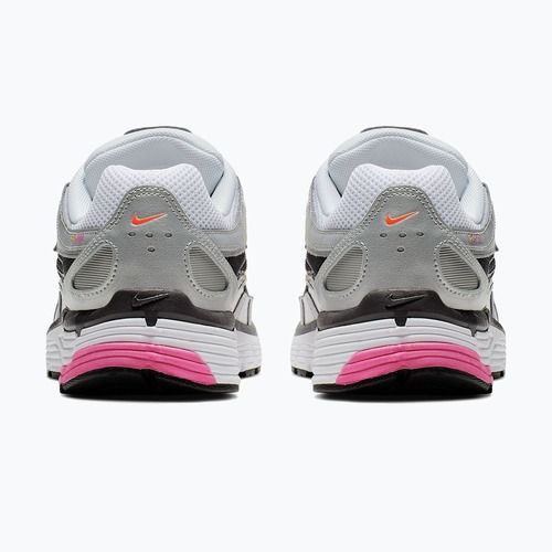 Női cipők Nike P-6000 white/metallic platinum/laser fuchsia