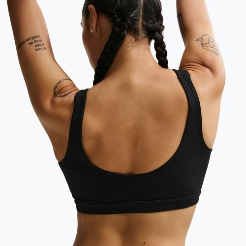 Edzőmelltartó Nike One Medium Support black/white