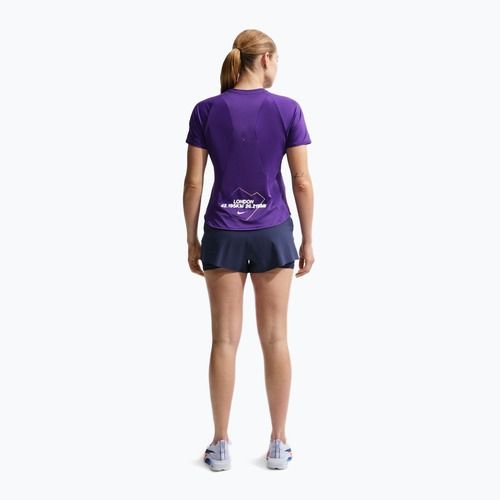 Női futópóló Nike Swift London Dri-Fit court purple