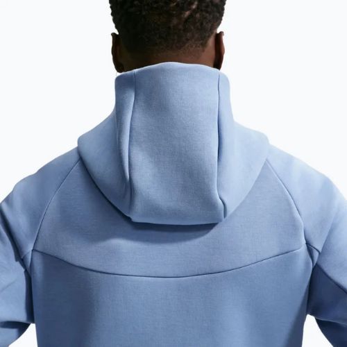 Férfi pulóver Nike England Tech Fleece Windrunner Full Zip work blue/white