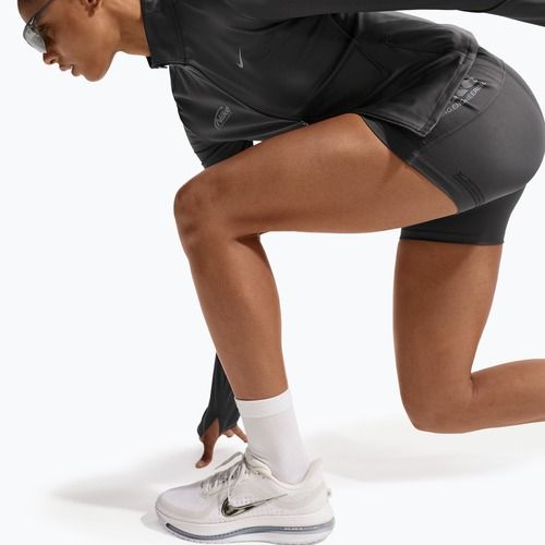 Női futófelső Nike Swift Dri-Fit Full Zip Mid-Layer medium ash