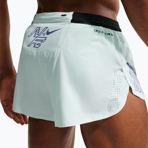 Férfi futóshort Nike AeroSwift Dri-Fit ADV Brief-Lined 2" barely green/lapis