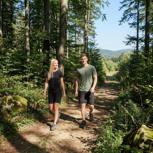 Női túrapóló KADVA TrailCore breathable black