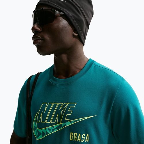 Férfi focimez Nike Brazil Soccer geode teal