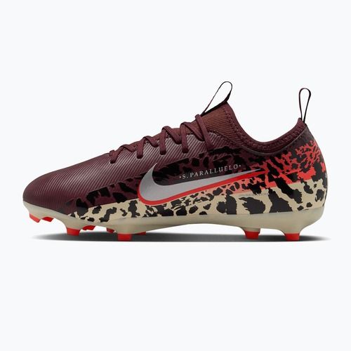 Gyerek focicipő Nike United Jr. Mercurial Vapor 16 Academy MG burgundy crush/metallic silver
