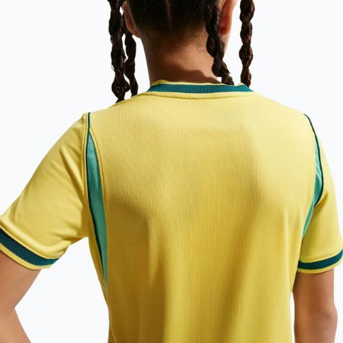 Gyerek focimez Nike Brazil 2026 Stadium Home Soccer Replica canary/light menta/geode teal