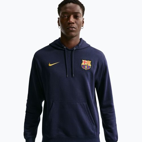 Férfi Nike FC Barcelona Club kapucnis pulóver