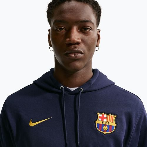 Férfi Nike FC Barcelona Club kapucnis pulóver