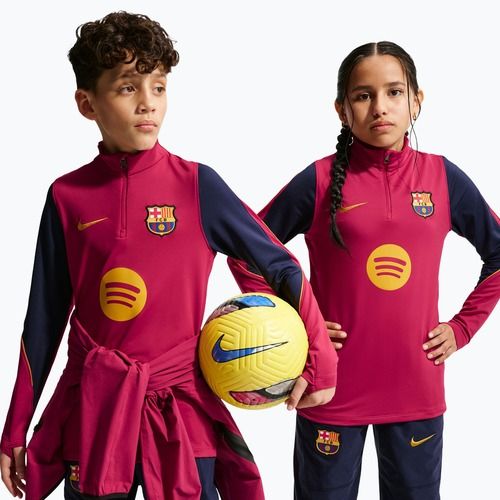 Gyerek Nike FC Barcelona Strike Dri-Fit futball felső Soccer Knit Drill Top
