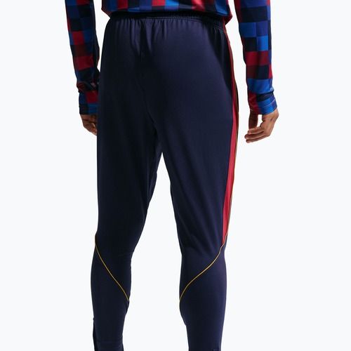 Férfi futballnadrág Nike FC Barcelona Strike Dri-Fit blackened blue/noble red/yellow