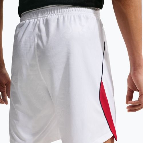 Férfi futball rövidnadrág Nike England 2026 Stadium Home Soccer Replica white/speed red/obsidian/obsidian