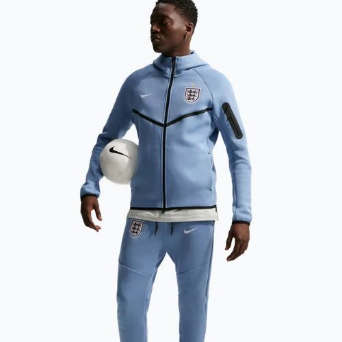Férfi futballnadrág Nike England Tech Fleece Soccer Joggers work blue/white
