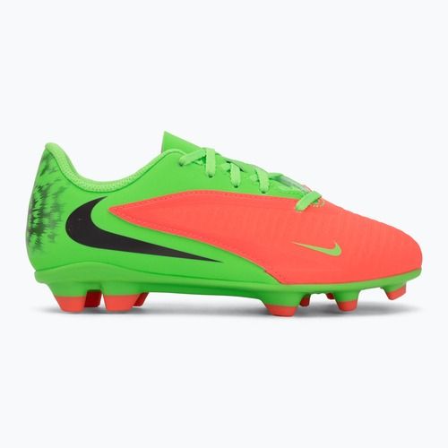 Gyerek focicipő Nike Jr. Phantom 6 Club Erling Haaland MG hot punch/green strike/black