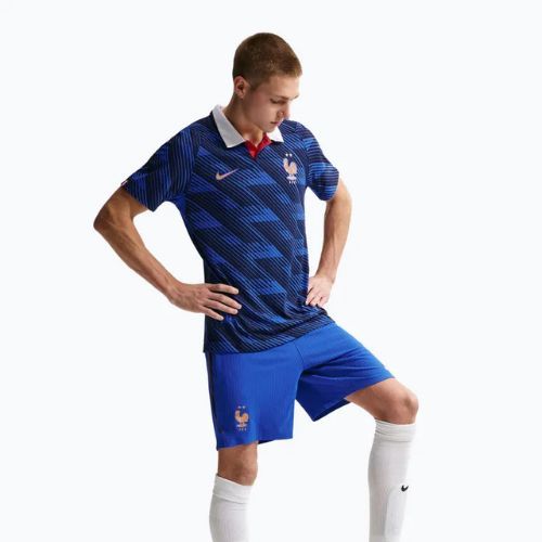 Férfi futball rövidnadrág Nike FFF Strike Elite game royal/metallic copper
