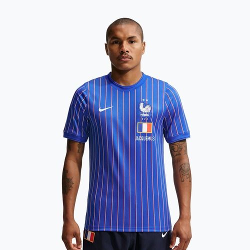 Férfi focimez Nike FFF Academy Pro Pre-Match game royal/university red/white