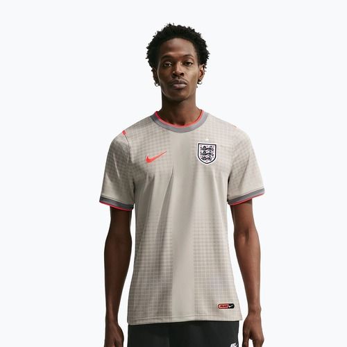 Férfi focimez Nike England Academy Pro Pre-Match pewter grey/bright crimson