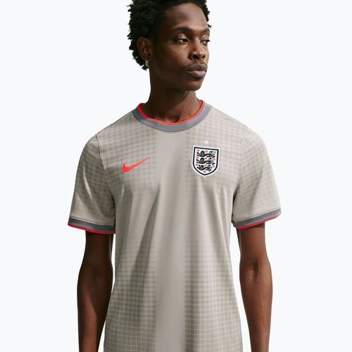 Férfi focimez Nike England Academy Pro Pre-Match pewter grey/bright crimson