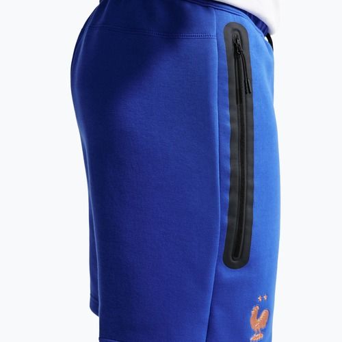 Férfi futball rövidnadrág Nike FFF Tech Fleece game royal/metallic copper